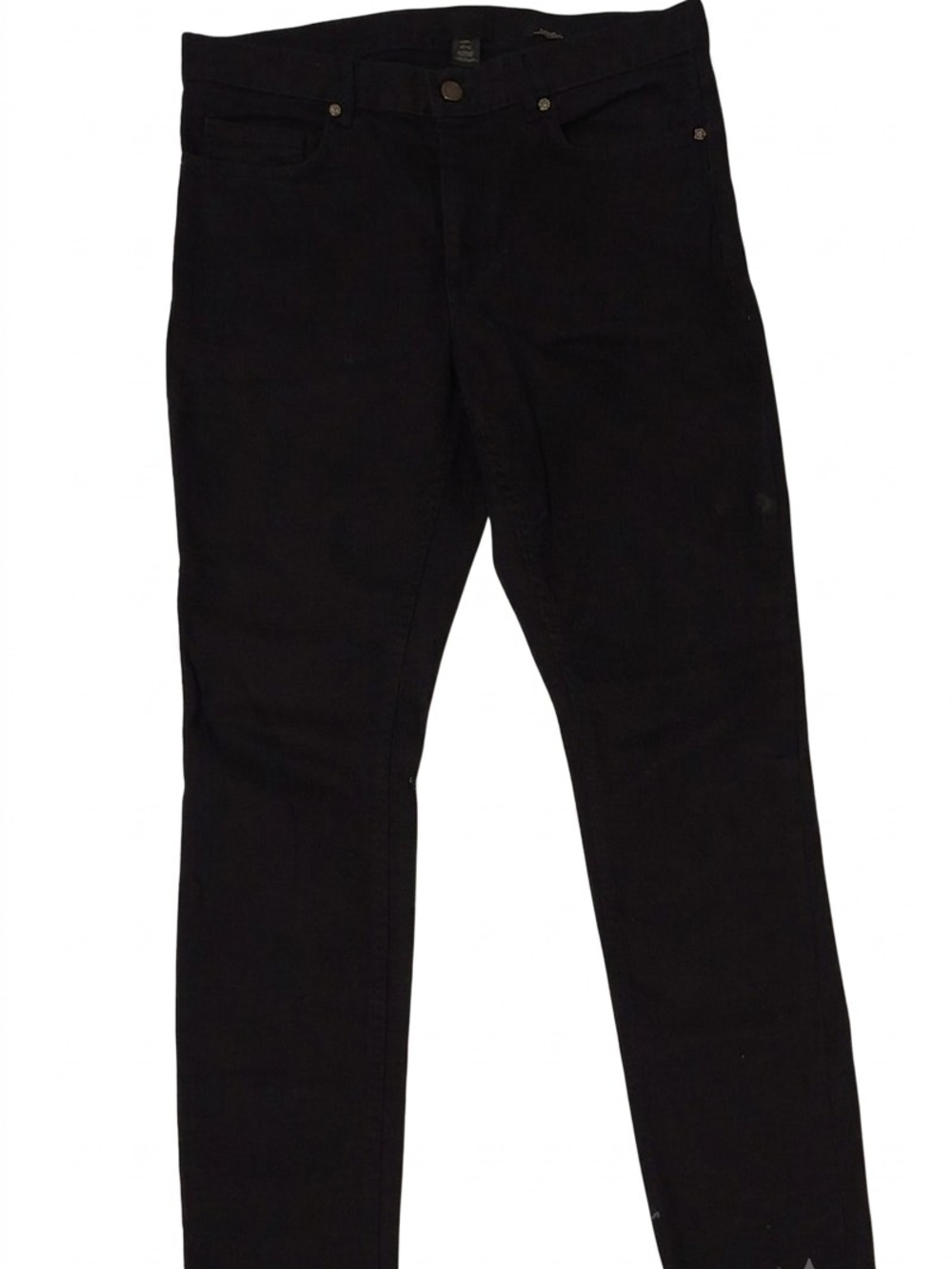 H&M Black Jeans with Branded Waist Label